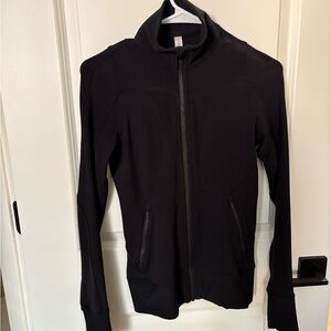 Lululemon Black Ribbed Jacket